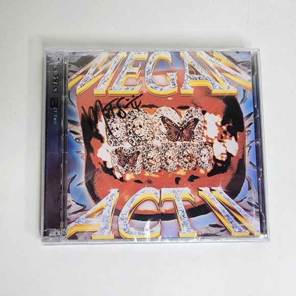 SIGNED Megan Thee Stallion  - MEGAN ACT II  Autographed 2 x CD - NEW SEALED - Picture 1 of 4